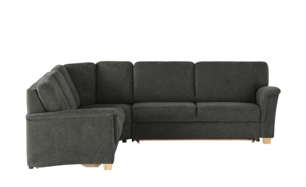 smart Ecksofa  Valencia ¦ schwarz ¦ Maße (cm): B: 272 H: 90 T: 242 Polstermöbel > Sofas > Ecksofas - Höffner