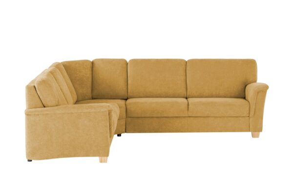 smart Ecksofa  Valencia ¦ gelb ¦ Maße (cm): B: 272 H: 90 T: 242 Polstermöbel > Sofas > Ecksofas - Höffner