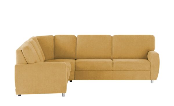 smart Ecksofa  Valencia ¦ gelb ¦ Maße (cm): B: 271 H: 90 T: 241 Polstermöbel > Sofas > Ecksofas - Höffner