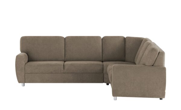 smart Ecksofa  Valencia ¦ braun ¦ Maße (cm): B: 271 H: 90 T: 241 Polstermöbel > Sofas > Ecksofas - Höffner