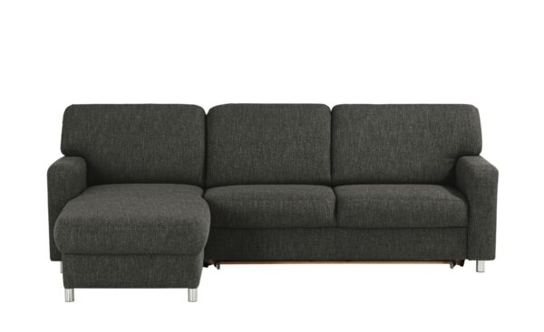 smart Ecksofa  Valencia ¦ schwarz ¦ Maße (cm): B: 267 H: 90 T: 173 Polstermöbel > Sofas > Ecksofas - Höffner