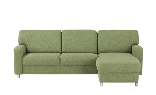 smart Ecksofa  Valencia ¦ grün ¦ Maße (cm): B: 253 H: 90 T: 173 Polstermöbel > Sofas > Ecksofas - Höffner