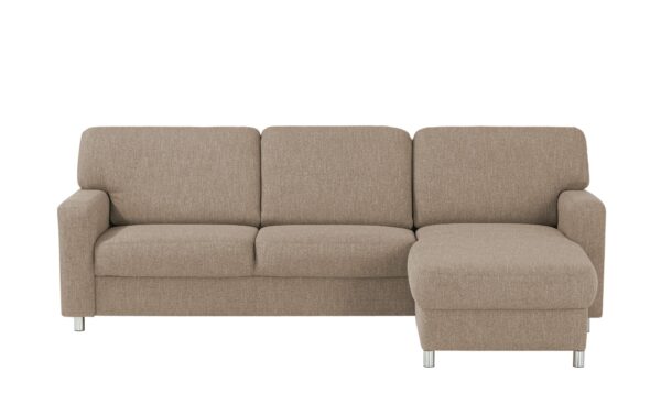 smart Ecksofa  Valencia ¦ braun ¦ Maße (cm): B: 253 H: 90 T: 173 Polstermöbel > Sofas > Ecksofas - Höffner