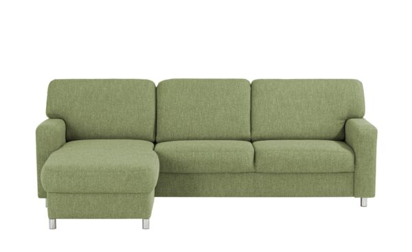 smart Ecksofa  Valencia ¦ grün ¦ Maße (cm): B: 253 H: 90 T: 173 Polstermöbel > Sofas > Ecksofas - Höffner