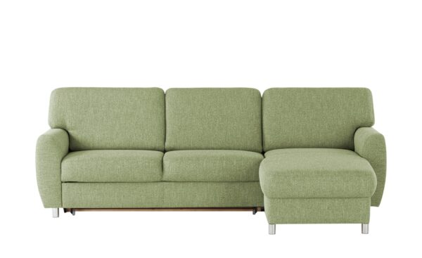 smart Ecksofa  Valencia ¦ grün ¦ Maße (cm): B: 263 H: 90 T: 173 Polstermöbel > Sofas > Ecksofas - Höffner