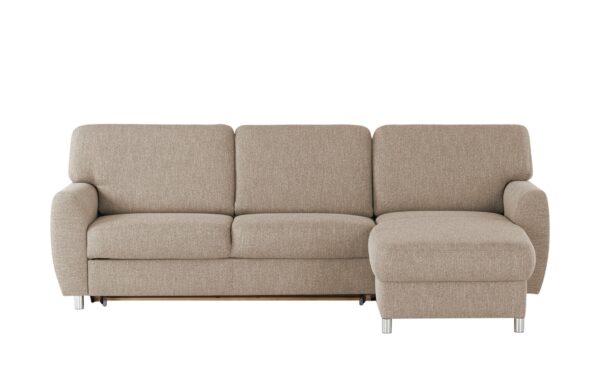 smart Ecksofa  Valencia ¦ braun ¦ Maße (cm): B: 263 H: 90 T: 173 Polstermöbel > Sofas > Ecksofas - Höffner