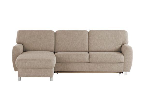 smart Ecksofa  Valencia ¦ braun ¦ Maße (cm): B: 263 H: 90 T: 173 Polstermöbel > Sofas > Ecksofas - Höffner