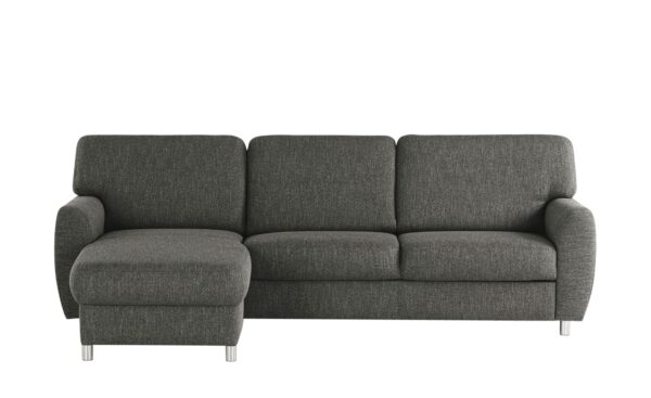 smart Ecksofa  Valencia ¦ schwarz ¦ Maße (cm): B: 263 H: 90 T: 173 Polstermöbel > Sofas > Ecksofas - Höffner