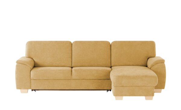 smart Ecksofa  Valencia ¦ gelb ¦ Maße (cm): B: 281 H: 90 T: 173 Polstermöbel > Sofas > Ecksofas - Höffner