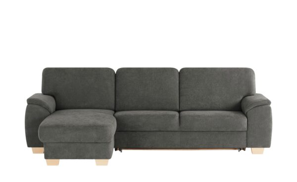 smart Ecksofa  Valencia ¦ schwarz ¦ Maße (cm): B: 281 H: 90 T: 173 Polstermöbel > Sofas > Ecksofas - Höffner