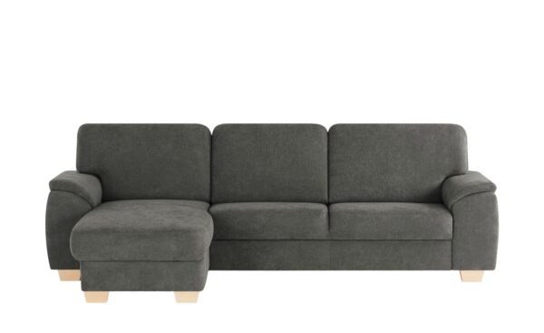 smart Ecksofa  Valencia ¦ schwarz ¦ Maße (cm): B: 281 H: 90 T: 173 Polstermöbel > Sofas > Ecksofas - Höffner