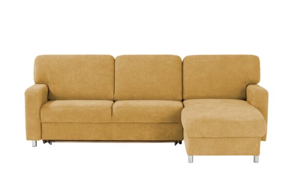 smart Ecksofa  Valencia ¦ gelb ¦ Maße (cm): B: 267 H: 90 T: 173 Polstermöbel > Sofas > Ecksofas - Höffner