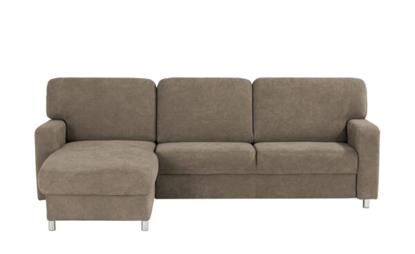 smart Ecksofa  Valencia ¦ braun ¦ Maße (cm): B: 267 H: 90 T: 173 Polstermöbel > Sofas > Ecksofas - Höffner