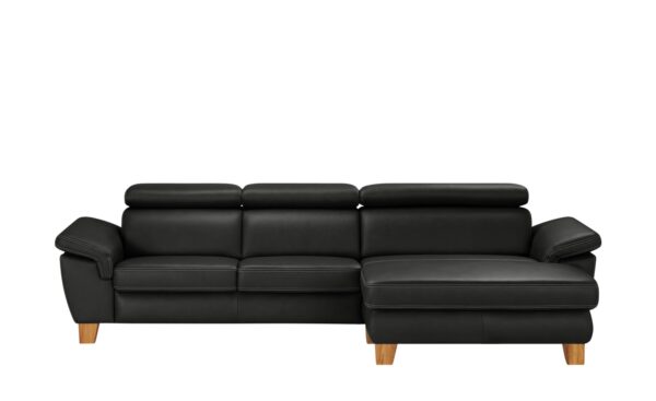 Gray & Jones Ecksofa  Indra ¦ schwarz ¦ Maße (cm): B: 309 H: 83 T: 167 Polstermöbel > Sofas > Ecksofas - Höffner