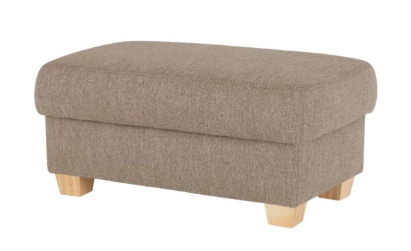 smart Hocker  Valencia ¦ braun ¦ Maße (cm): B: 100 H: 45 T: 60 Polstermöbel > Hocker - Höffner