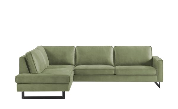 Ecksofa  Pinto ¦ grün ¦ Maße (cm): B: 290 H: 85 T: 217 Polstermöbel > Sofas > Ecksofas - Höffner