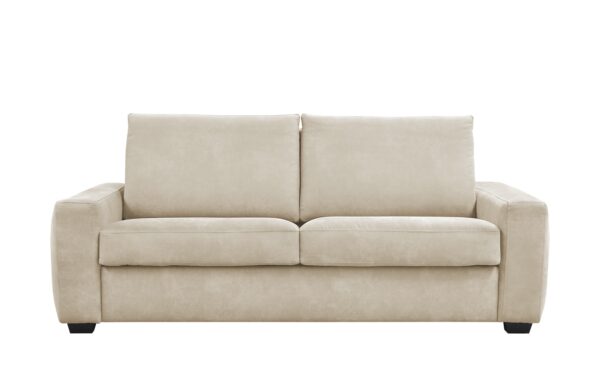 Schlafsofa  Allegra ¦ beige ¦ Maße (cm): B: 207 H: 98 T: 87 Polstermöbel > Sofas > 3-Sitzer - Höffner