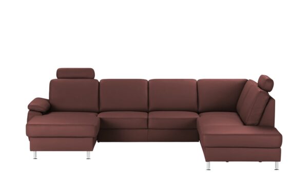 meinSofa Wohnlandschaft  Kathi ¦ rot ¦ Maße (cm): B: 309 H: 86 T: 235 Polstermöbel > Sofas > Wohnlandschaften - Höffner