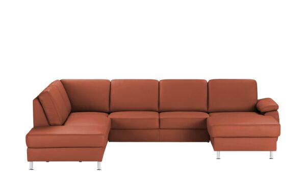 meinSofa Wohnlandschaft  Kathi ¦ rot ¦ Maße (cm): B: 309 H: 86 T: 235 Polstermöbel > Sofas > Wohnlandschaften - Höffner