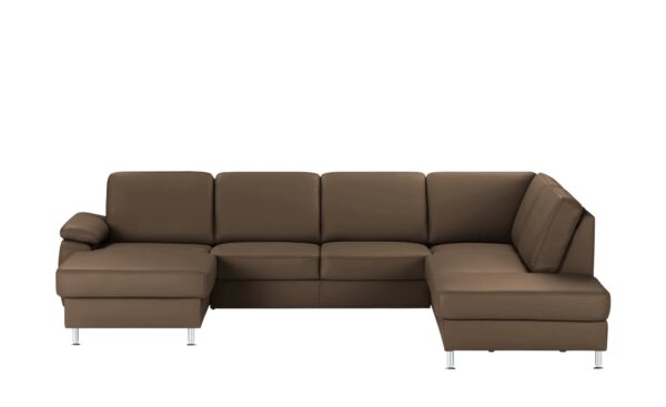 meinSofa Wohnlandschaft  Kathi ¦ braun ¦ Maße (cm): B: 309 H: 86 T: 235 Polstermöbel > Sofas > Wohnlandschaften - Höffner