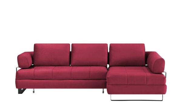 switch Ecksofa  Havana ¦ rot ¦ Maße (cm): B: 272 H: 89 T: 173 Polstermöbel > Sofas > Ecksofas - Höffner