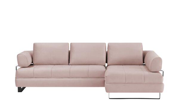 switch Ecksofa  Havana ¦ rosa/pink ¦ Maße (cm): B: 272 H: 89 T: 173 Polstermöbel > Sofas > Ecksofas - Höffner