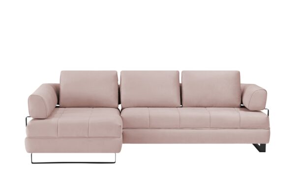 switch Ecksofa  Havana ¦ rosa/pink ¦ Maße (cm): B: 272 H: 89 T: 173 Polstermöbel > Sofas > Ecksofas - Höffner