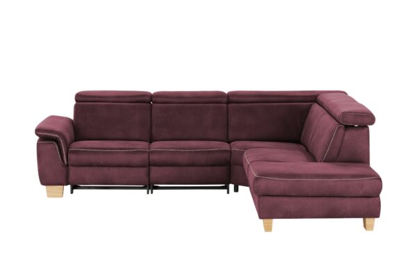 Mein Sofa bold Ecksofa  Beata ¦ rot ¦ Maße (cm): B: 270 H: 80 T: 233 Polstermöbel > Sofas > Ecksofas - Höffner