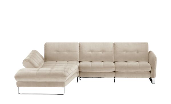 JOOP! Ecksofa mit Relaxfunktion  Move 8152 ¦ grau ¦ Maße (cm): B: 309 H: 112 T: 211 Polstermöbel > Sofas > Ecksofas - Höffner