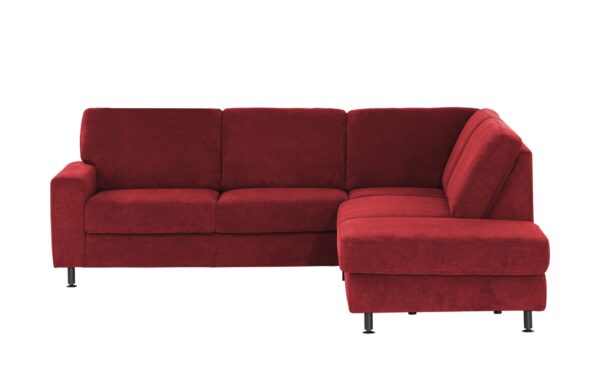 meinSofa Ecksofa  Jana ¦ rot ¦ Maße (cm): B: 237 H: 85 T: 235 Polstermöbel > Sofas > Ecksofas - Höffner