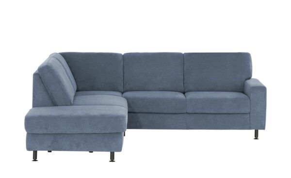 meinSofa Ecksofa  Jana ¦ blau ¦ Maße (cm): B: 237 H: 85 T: 235 Polstermöbel > Sofas > Ecksofas - Höffner