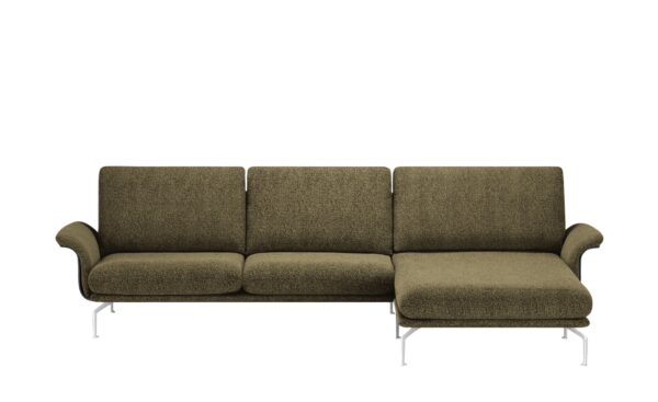 Nils Olsen Ecksofa  Alva ¦ grün ¦ Maße (cm): B: 314 H: 87 T: 187 Polstermöbel > Sofas > Ecksofas - Höffner