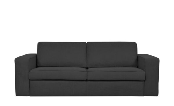 smart Schlafsofa  Celia ¦ schwarz ¦ Maße (cm): B: 206 H: 88 T: 95 Polstermöbel > Sofas > 3-Sitzer - Höffner