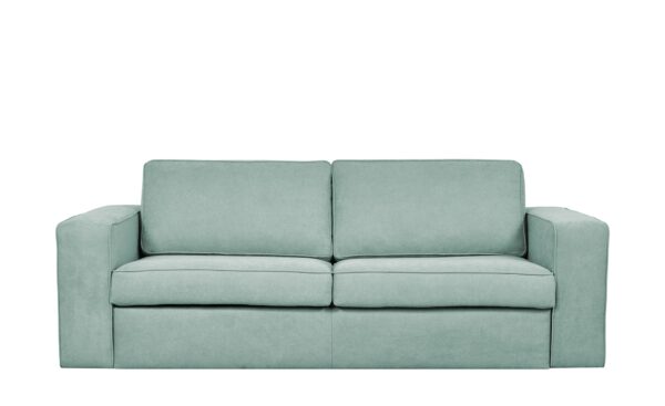 smart Schlafsofa  Celia ¦ blau ¦ Maße (cm): B: 206 H: 88 T: 95 Polstermöbel > Sofas > 3-Sitzer - Höffner