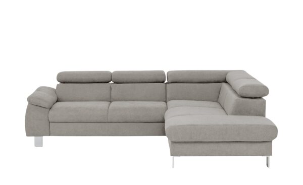 uno Ecksofa  Micky ¦ grau ¦ Maße (cm): B: 249 H: 72 T: 207 Polstermöbel > Sofas > Ecksofas - Höffner