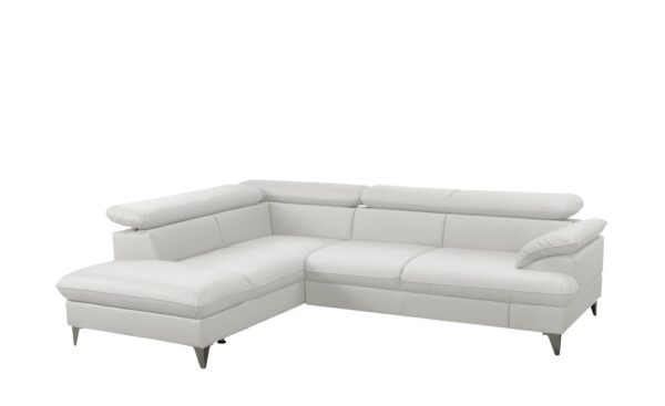 uno Ecksofa  David ¦ grau ¦ Maße (cm): B: 208 H: 74 T: 256 Polstermöbel > Sofas > Ecksofas - Höffner