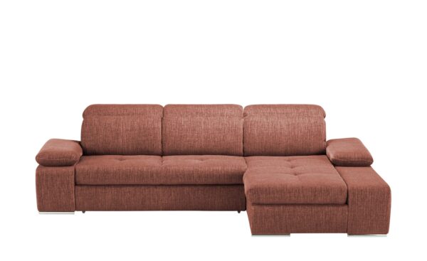 Switch Refresh Ecksofa  Avilla ¦ rot ¦ Maße (cm): B: 285 H: 86 T: 187 Polstermöbel > Sofas > Ecksofas - Höffner