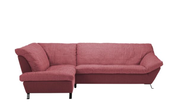 Ecksofa  Cher ¦ rot ¦ Maße (cm): B: 275 H: 84 T: 220 Polstermöbel > Sofas > Ecksofas - Höffner