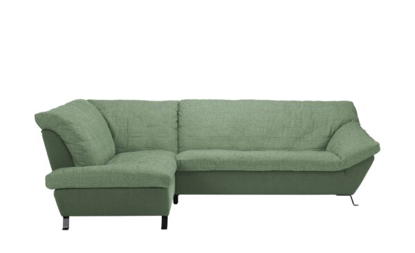 Ecksofa  Cher ¦ grün ¦ Maße (cm): B: 275 H: 84 T: 220 Polstermöbel > Sofas > Ecksofas - Höffner