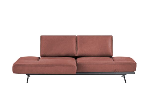 KOINOR Liegensofa  Phoenix ¦ rot ¦ Maße (cm): B: 240 H: 87 T: 132 Polstermöbel > Sofas > Einzelsofas - Höffner