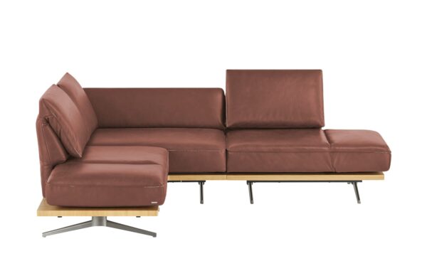 KOINOR Ecksofa  Phoenix ¦ rot ¦ Maße (cm): B: 253 H: 87 T: 209 Polstermöbel > Sofas > Ecksofas - Höffner