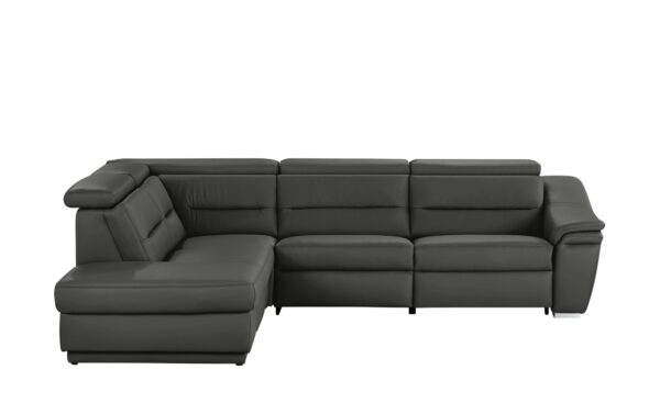 meinSofa Ecksofa  Ivonne ¦ schwarz ¦ Maße (cm): B: 294 H: 84 T: 245 Polstermöbel > Sofas > Ecksofas - Höffner