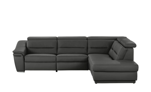 meinSofa Ecksofa  Ivonne ¦ schwarz ¦ Maße (cm): B: 294 H: 84 T: 245 Polstermöbel > Sofas > Ecksofas - Höffner