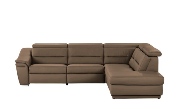 meinSofa Ecksofa  Ivonne ¦ braun ¦ Maße (cm): B: 294 H: 84 T: 245 Polstermöbel > Sofas > Ecksofas - Höffner