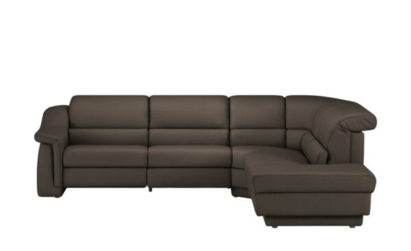 himolla Ecksofa  1301 ¦ braun ¦ Maße (cm): B: 256 H: 86 T: 294 Polstermöbel > Sofas > Ecksofas - Höffner