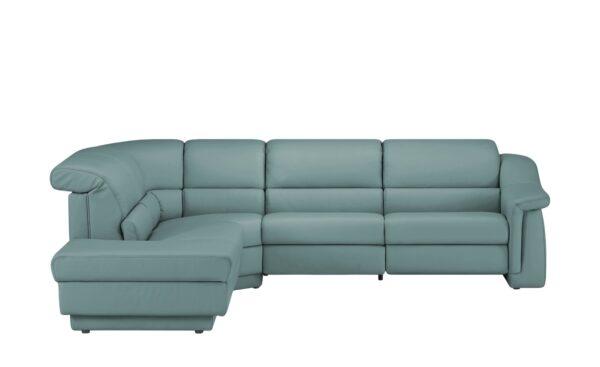 himolla Ecksofa  1301 ¦ blau ¦ Maße (cm): B: 256 H: 86 T: 294 Polstermöbel > Sofas > Ecksofas - Höffner