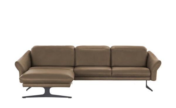 himolla Ecksofa Leder  1059 ¦ braun ¦ Maße (cm): B: 284 H: 83 T: 179 Polstermöbel > Sofas > Ecksofas - Höffner