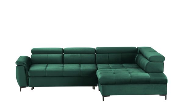 switch Ecksofa  Denvo ¦ grün ¦ Maße (cm): B: 292 H: 77 T: 220 Polstermöbel > Sofas > Ecksofas - Höffner