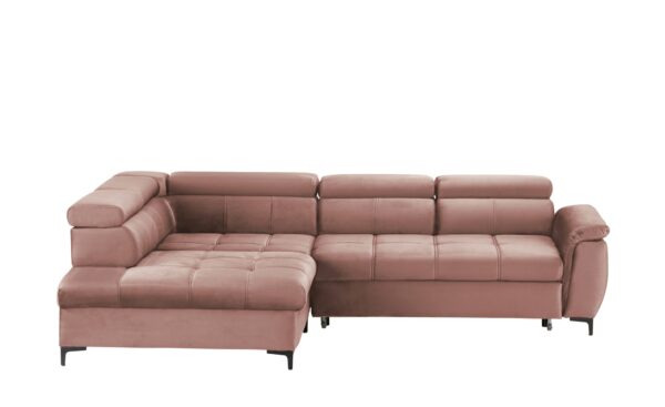 switch Ecksofa  Denvo ¦ rosa/pink ¦ Maße (cm): B: 292 H: 77 T: 220 Polstermöbel > Sofas > Ecksofas - Höffner