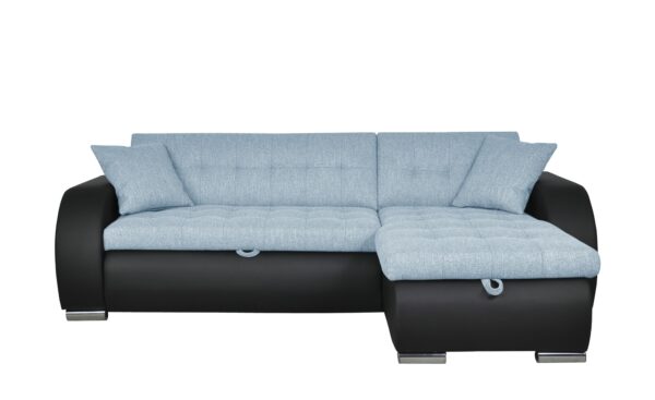 Ecksofa  Aries ¦ blau ¦ Maße (cm): B: 242 H: 80 T: 161 Polstermöbel > Sofas > Ecksofas - Höffner